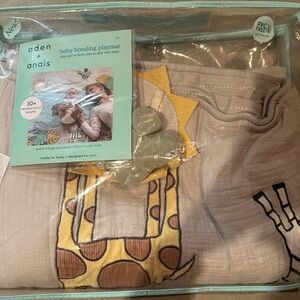 Aden and Anais baby bonding playmate with accessories